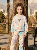 هودی و شلوار بچگانه دورس سه نخ آبرنگی